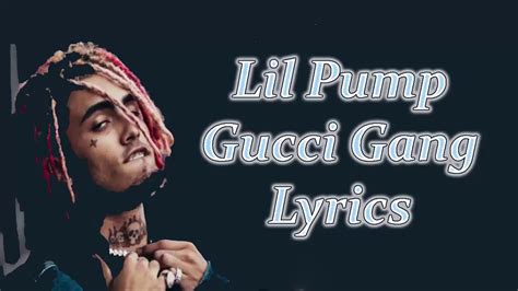 letra de lil pump gucci gang|gucci gang lyrics copy paste.